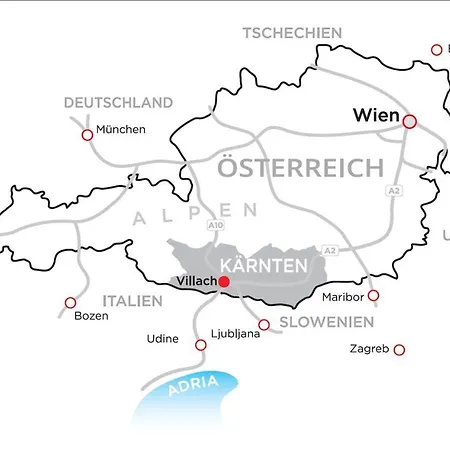 Wrolich Latschach ober dem Faakersee