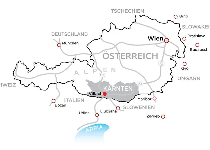 Wrolich Latschach ober dem Faakersee